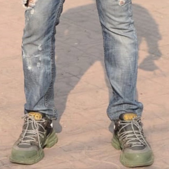 Authentic Gucci  Flashtrek Sneakers. NWOT. - Picture 2 of 11